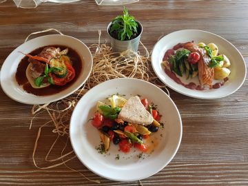 Meridiana Bojnice menu