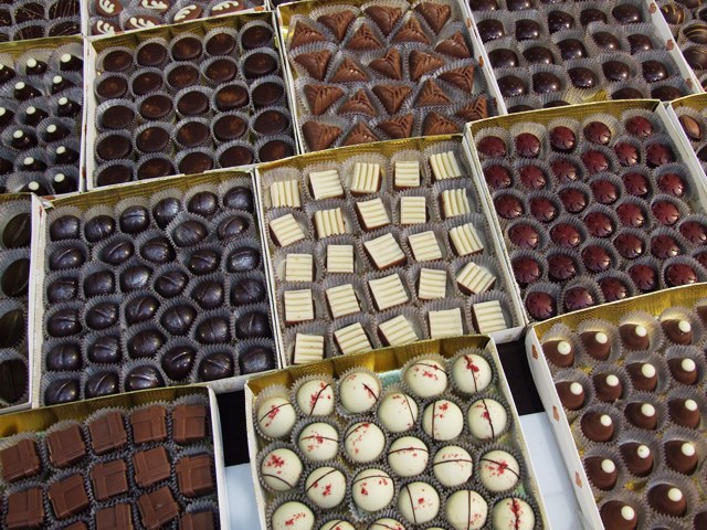 Belgické pralinky na festivale čokolády v TN