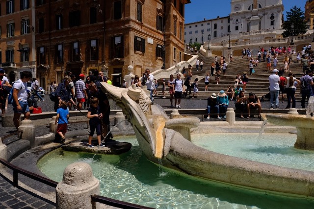 Rimske fontany, laska vo fontane Rima Impuls