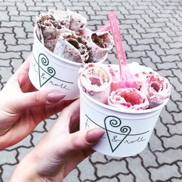 talianska zmrzlina na oslavu