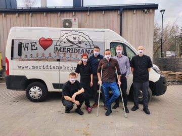 Reštaurácia Meridiana Bojnice - rozvoz jedál v čase karantény